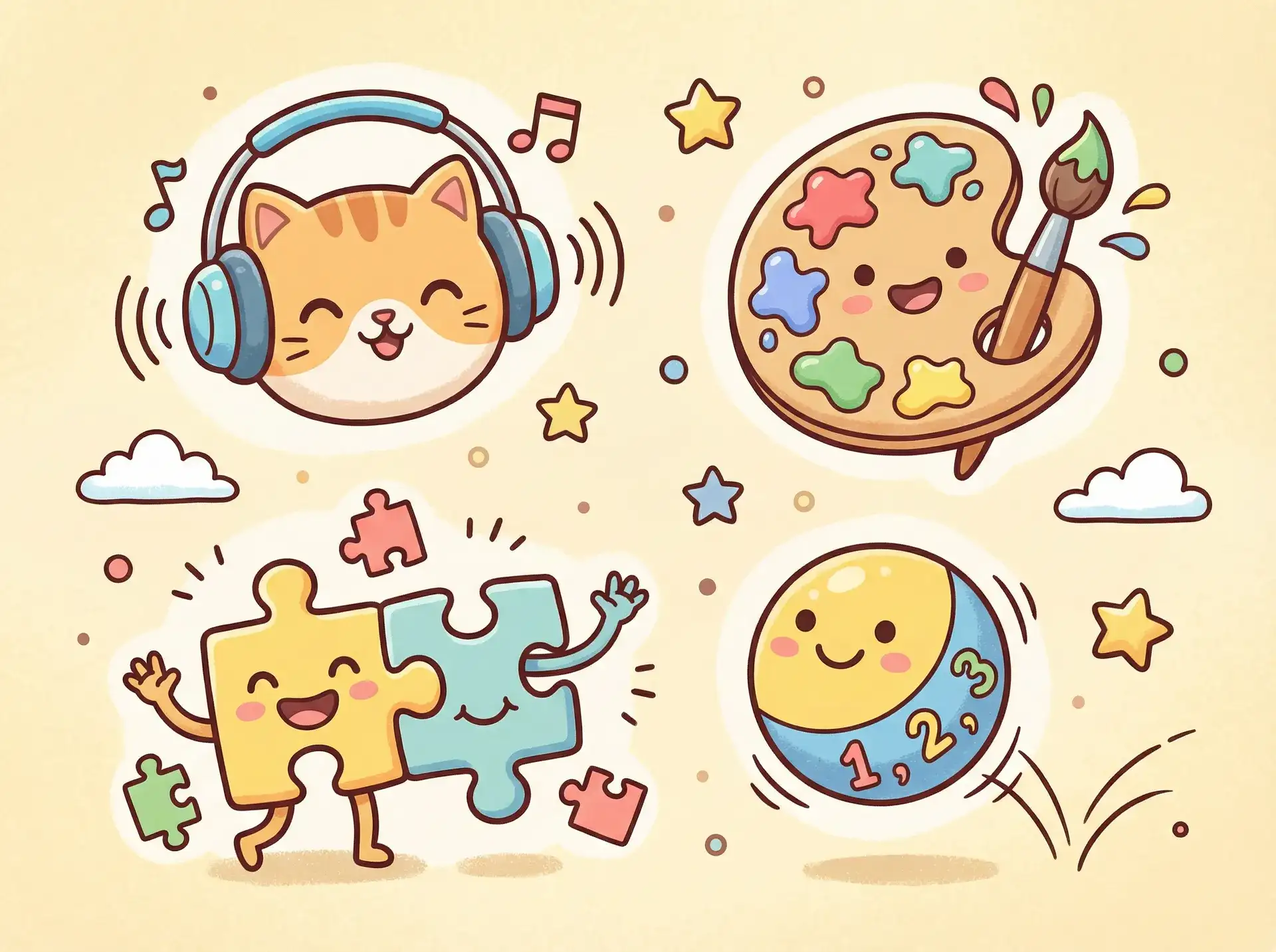 小朋友的手工作品 - 黑料探花 益智创作